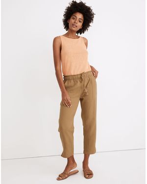 MW Lightestspun Beach Cover-Up Trousers - White