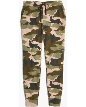MW Cottontail Camo Joggers - White