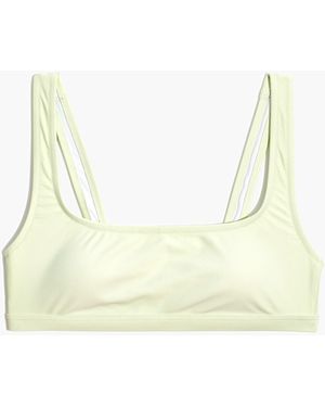 MW Madewell Second Wave Balconette Bikini Top - White