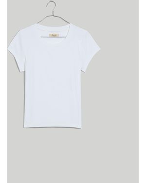 MW Plus Supima&Reg; Rib Tee - White