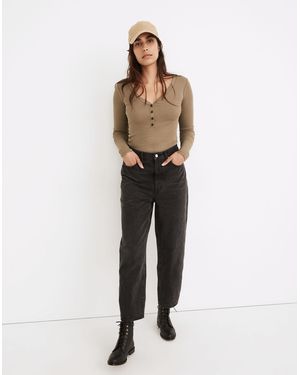 MW Balloon Jeans - White