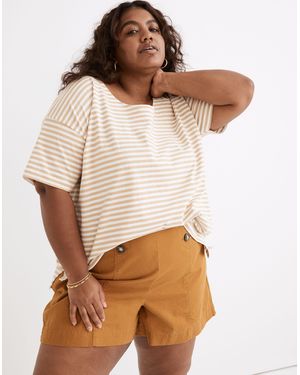 MW Plus Organic Cotton Lyndale Oversized Tee - Brown