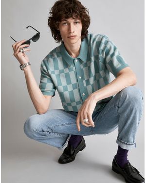 MW Button-Up Jumper Polo - Grey