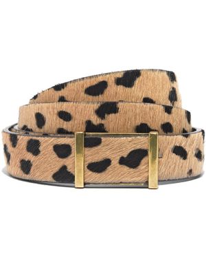 MW Hidden Buckle Belt - Natural