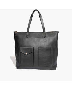 MW The Transport Satchel With Pockets - Black