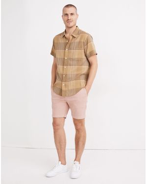 MW "7" Chino Shorts" - Natural