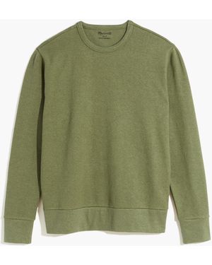 MW Hemp-Cotton Crewneck Sweatshirt - Green