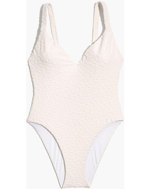 MW Madewell Maillot One-Piece Swimsuit - White