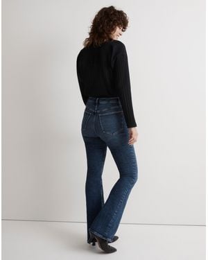 MW Curvy Skinny Flare Jeans - Blue