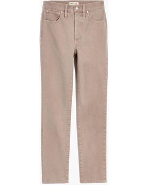 MW The Perfect Vintage Jean: Botanical Dye Edition - White
