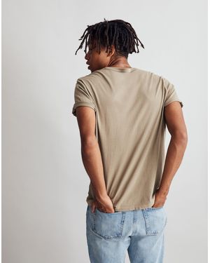 MW Garment-Dyed Allday Crewneck Tee - Multicolour