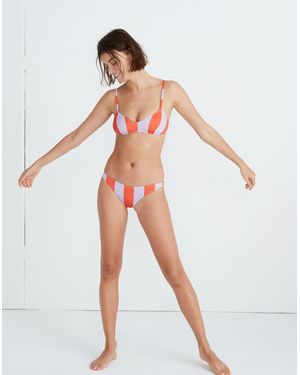 MW Solid &Amp; Striped&Reg; Rachel Bikini Top - White