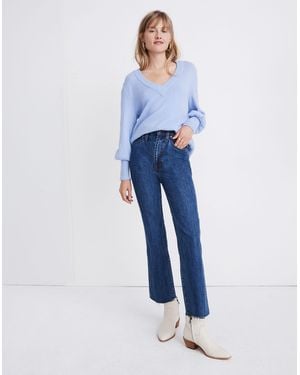 MW Dashwood V-Neck Jumper - Blue
