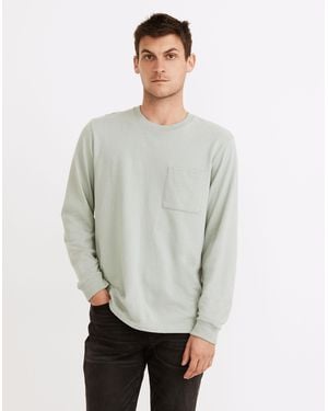 MW Relaxed Long-Sleeve Tee - Grey