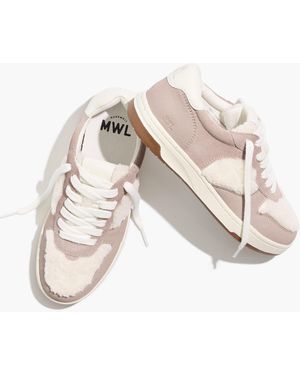 MW Court Sneakers: Sherpa Edition - Natural