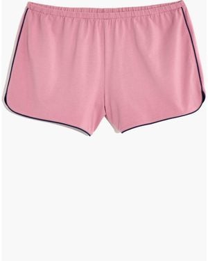 MW Knit Bedtime Pyjama Shorts - Pink