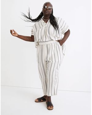 MW Plus Lightspun Pull-On Balloon Trousers - White