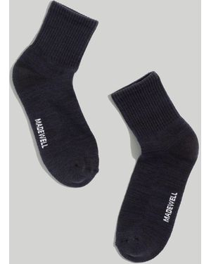 MW Cotton Crew Socks - Blue