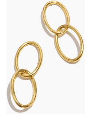 MW Linkdrop Statement Earrings - White