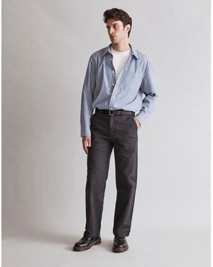 MW Oversized Chino Trousers - Blue