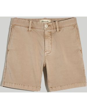 MW "7" Chino Shorts: Coolmax&Reg; Edition" - Natural