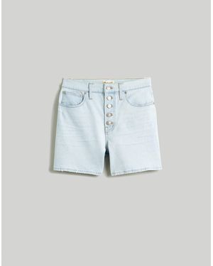 MW The Perfect Vintage Mid-Length Jean Short - Blue