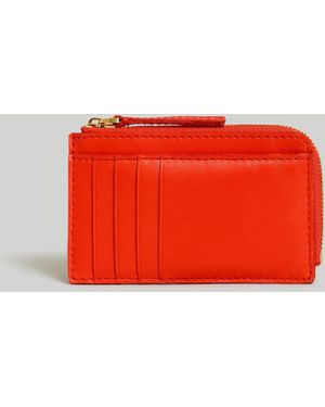 MW The Zip Card Case Wallet - Red