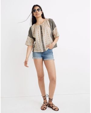 MW Ace&Amp;Jig&Trade; Pattern-Mix Claude Top - Multicolour
