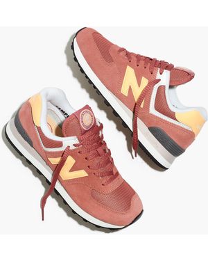 MW New Balance&Reg; Suede 574 Trainers - Pink