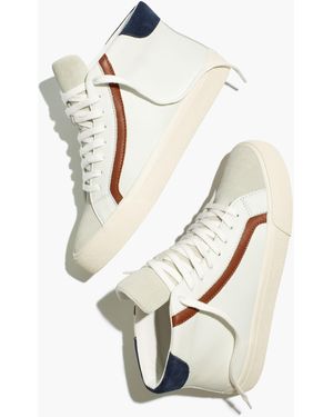 MW Sidewalk High-Top Trainers - White