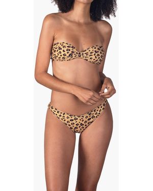 MW Novel Swim Cat Lady Bikini Bottom - Natural