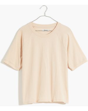 MW Plus Softfade Cotton Raglan Tee - Natural