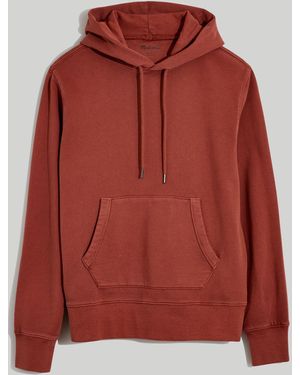 MW Pullover Hoodie Sweatshirt - Red