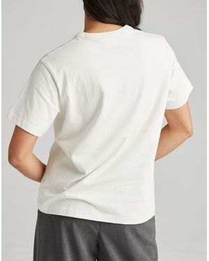 MW Richer Poorer Weighted Tee - White