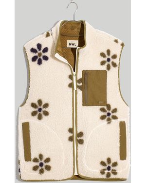 MW L (Re)Sourced Sherpa Vest - Natural