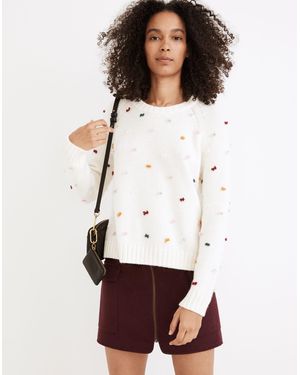 MW Knot Pullover Jumper - White