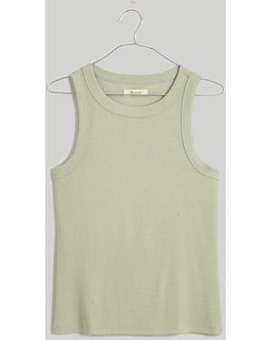 MW Plus Supima&Reg; Rib Tank Top - Green