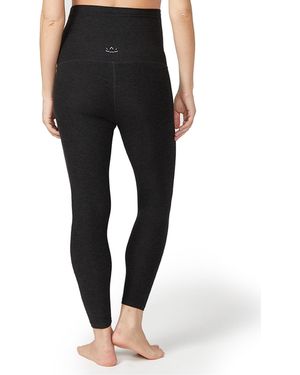 MW Beyond Yoga Spacedye Love The Bump Midi Maternity Legging - Black
