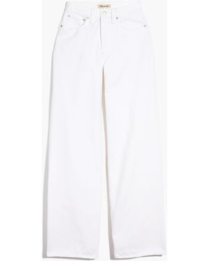 MW Superwide-Leg Jeans - White