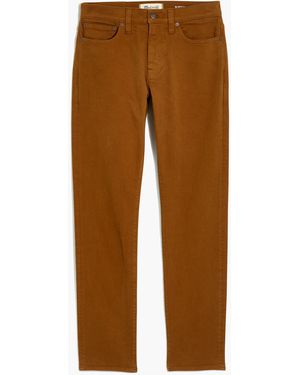 MW Garment-Dyed Athletic Slim Jeans - Multicolour