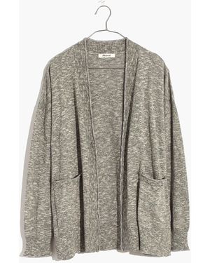 MW Marled Bradley Cardigan Jumper - Blue