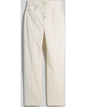 MW Baggy Straight Jeans - Natural