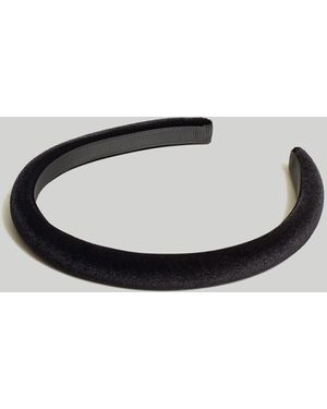 MW Skinny Padded Velvet Headband - Multicolour