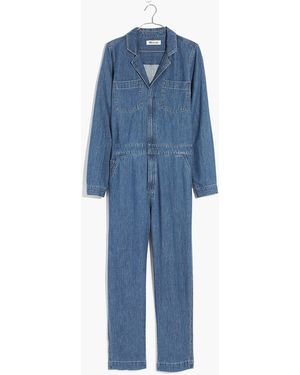 MW Denim Coverall Jumpsuit - Blue