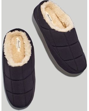 MW The Quilted Jacqueline Slipper - Blue