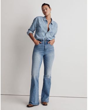 MW The Curvy Perfect Vintage Flare Jean - Blue