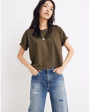 MW Crop Tee - Blue