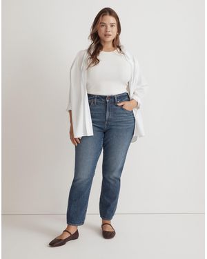 MW The Plus Curvy Perfect Vintage Jean - Blue