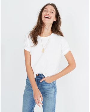 MW Crop Tee - White