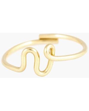 MW Atelier Paulin&Trade; Poetic Letter Ring - White